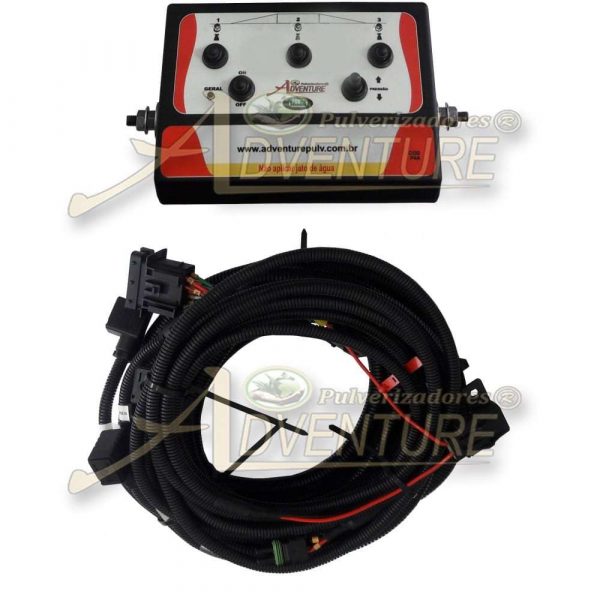 Painel Controlador Eletrico 3 Vias Pulverizador Adventure Agricola Pastagem Pecuaria Jacto
