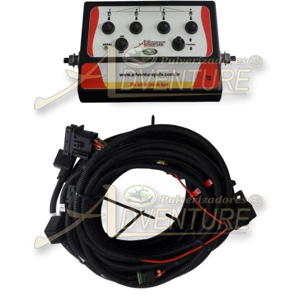 Painel Controlador Eletrico 4 Vias Pulverizador Adventure Agricola Pastagem Pecuaria Jacto
