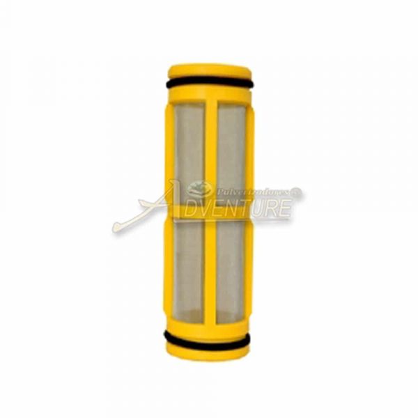 Elemento Filtro de Linha Amarelo Malha 80 M502 1 Pulverizador Adventure Agricola Pastagem Pecuaria Jacto