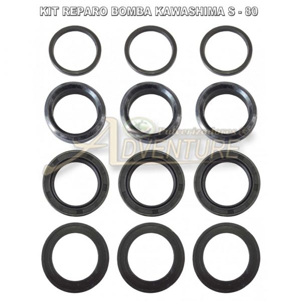 Kit Reparo Bomba Kawashima S 80 S80 Pulverizador Adventure Pastagem Pecuaria